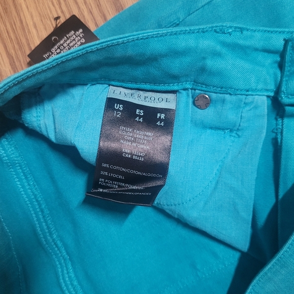 Turquoise Women's Jeans - Picture 11 of 14